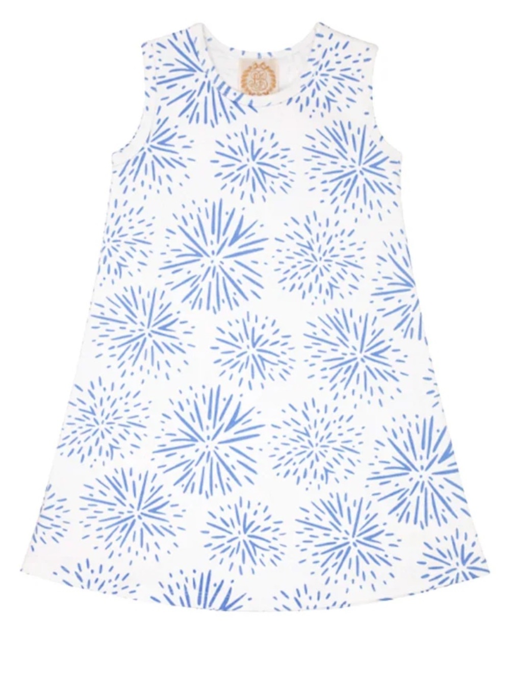 TBBC-Sleeveless Polly Play Dress Boom Sizzle Pop Size 4 Coastal Preppy